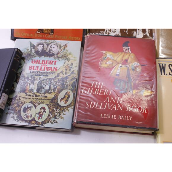 Gilbert and Sullivan, Book Lot, Set of 9, Victorian, Theater, ~ 250903-WH 1170 - Picture 6 of 10